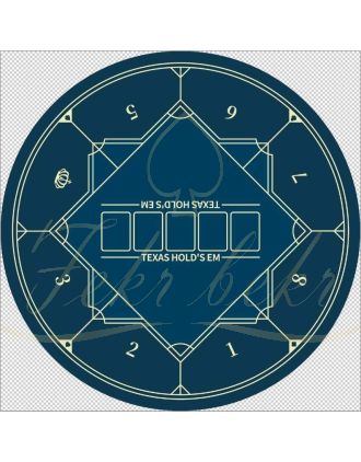 مت پوکر سبزآبی قطر 140 سانتیمتر