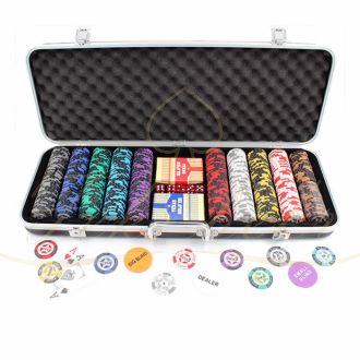 چیپ ست پوکر500 تایی black stars