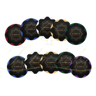 چیپ پوکر slowplay مدل nash clay بدون عدد فله ای