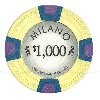 ژتون milano عدد 1000 رول 25 تایی