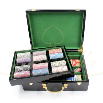 چیپ ست پوکرmilano با کیس چوبی