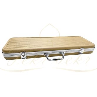 کیف ژتون پوکر 500 تایی ABS طلایی