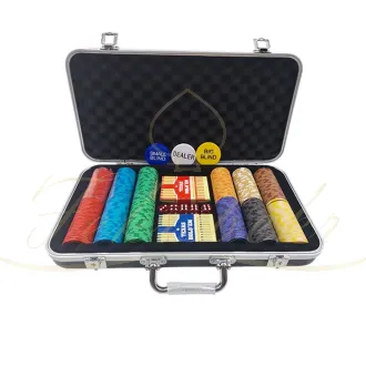 چیپ ست پوکر300 تایی Bullets