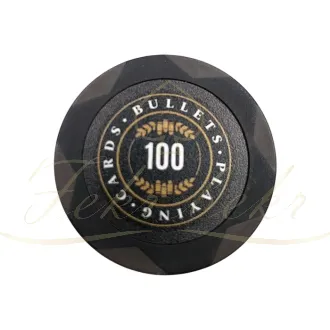 چیپ پوکر Bullets عدد 100 رول 25تایی