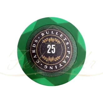 چیپ پوکر Bullets عدد 25 رول 25تایی