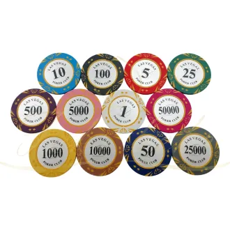 نمونه 13 ایی از همه اعداد ژتون lasvegas diamond