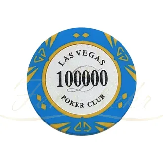ژتون پوکر las vegas diamond عدد 100000 رول 25 تایی