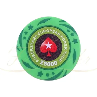 چیپ پوکر 11.5 گرمی EPT عدد 25000 رول 25 تایی