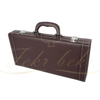 کیف چرم قهوه ای 300 تایی