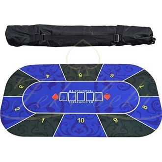 مت پوکرتگزاس هولدم آبی سایز کوچک