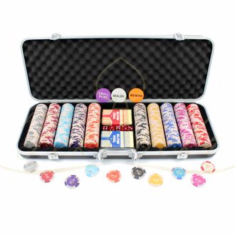 چیپ ست پوکر500 تایی مدل MONTE CARLO MILLIONS