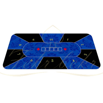 مت پوکرتگزاس هولدم آبی سایز 90*180 سانت