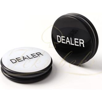 دیلر باتن دو طرفه سفید و مشکی