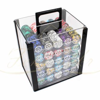 چیپ ست پوکرblack stars ست 1000 تایی