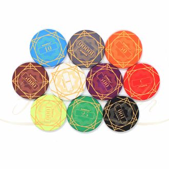 نمونه ده تایی چیپ پوکر slowplay