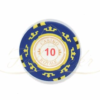 چیپ پوکر Casino Royal عدد 10 رول 25 تایی