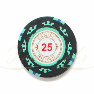 چیپ پوکر Casino Royal عدد 25 رول 25 تایی