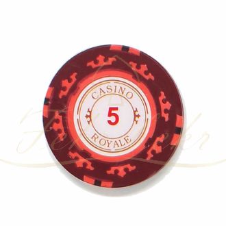 چیپ پوکر Casino Royal عدد 5 رول 25 تایی