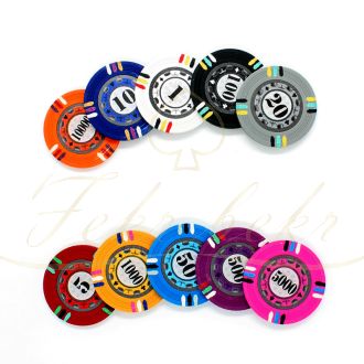 ژتون پوکر claysmith stripe فله