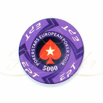 ژتون EPT عدد 5000 رول 25 تایی