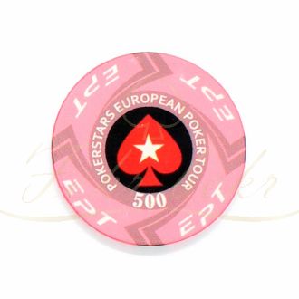 ژتون EPT عدد 500 رول 25 تایی