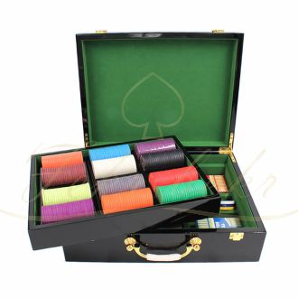 چیپ ست 500تایی Slowplay با کیس چوبی