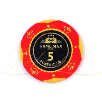 ژتون پوکر CasinoMax عدد 5 رول 25 تایی