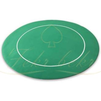 مت گرد رنگ سبز