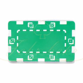 پلاک مستطیلی رنگ سبز بسته 5تایی