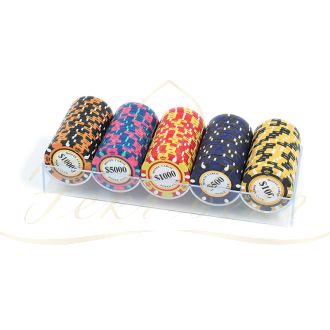 باکس صدتایی چیپ پوکر مونت کارلو اعداد بالا