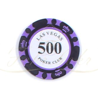 ژتون پوکر لاس وگاس عدد 500 رول 25 تایی