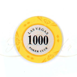 ژتون پوکر las vegas diamond عدد 1000 رول 25 تایی