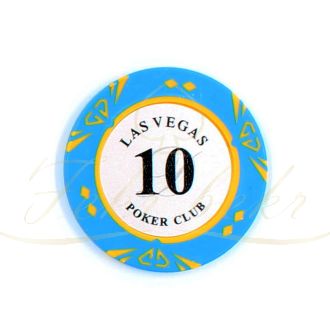 ژتون پوکر las vegas diamond عدد 10 رول 25 تایی