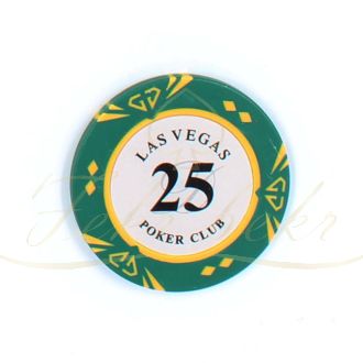 ژتون پوکر las vegas diamond عدد 25 رول 25 تایی