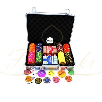 چیپ ست پوکر200 تایی مدل lux