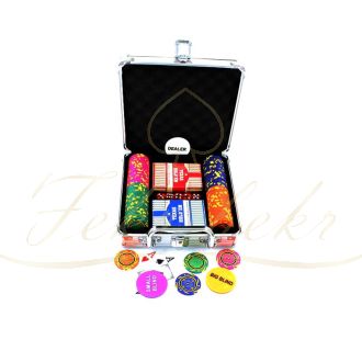 چیپ ست پوکر100تایی مدل LUX