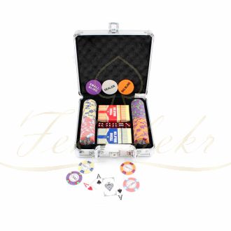 چیپ ست پوکر100 تایی milano