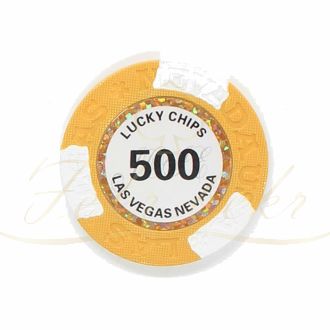 چیپ پوکر lucky chips عدد 500 رول 25 تایی