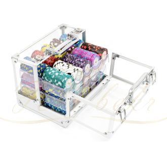 چیپ ست پوکر600 تایی مدل monte carlo poker room