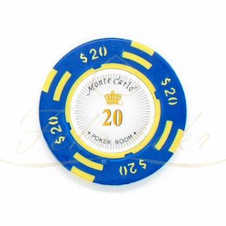 ژتون monte carlo عدد 20 رول 25 تایی