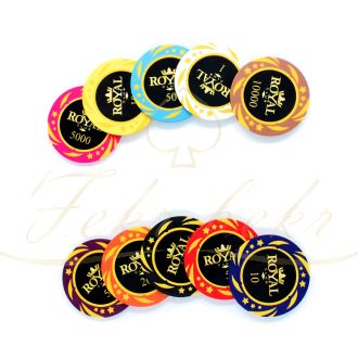 ژتون پوکر Royal فله