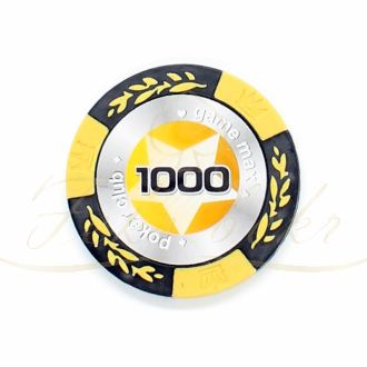 ژتون پوکر black stars عدد 1000 رول 25 تایی