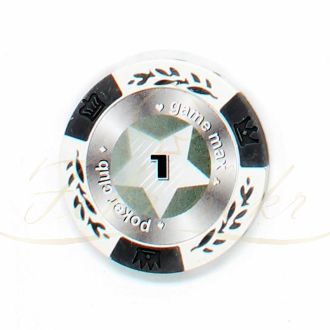 ژتون پوکر black stars عدد 1 رول 25 تایی