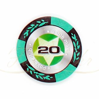 ژتون پوکر black stars عدد 25 رول 25 تایی