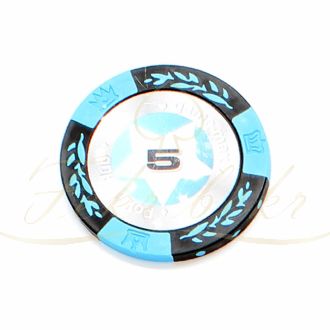 ژتون پوکر black stars عدد 5 رول 25 تایی