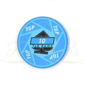 ژتون پوکر TGP عدد 10 رول 25‌ تایی