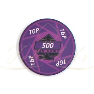 ژتون پوکر TGP عدد 500 رول 25‌ تایی