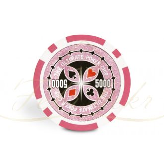 چیپ پوکر ultimate عدد 5000 رول 25 عددی
